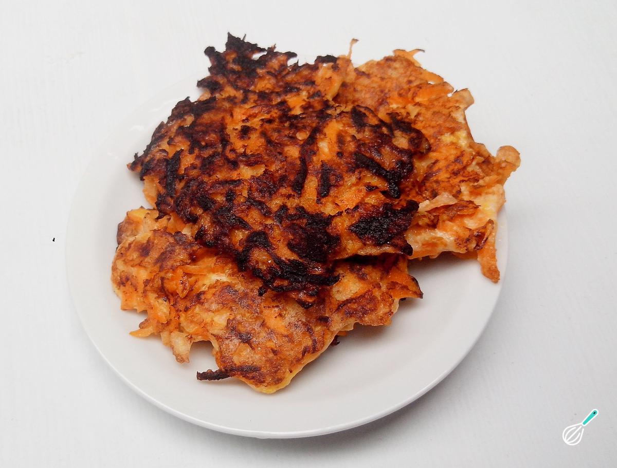 Receita de Rosti de cenoura de frigideira