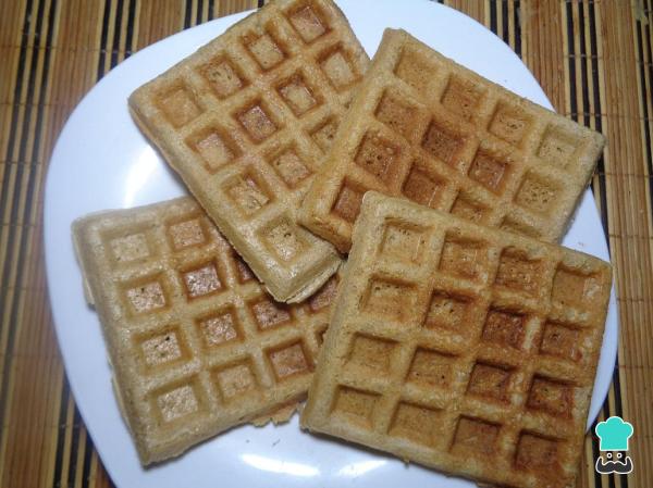 Receita de Waffles de chocolate - Passo 5