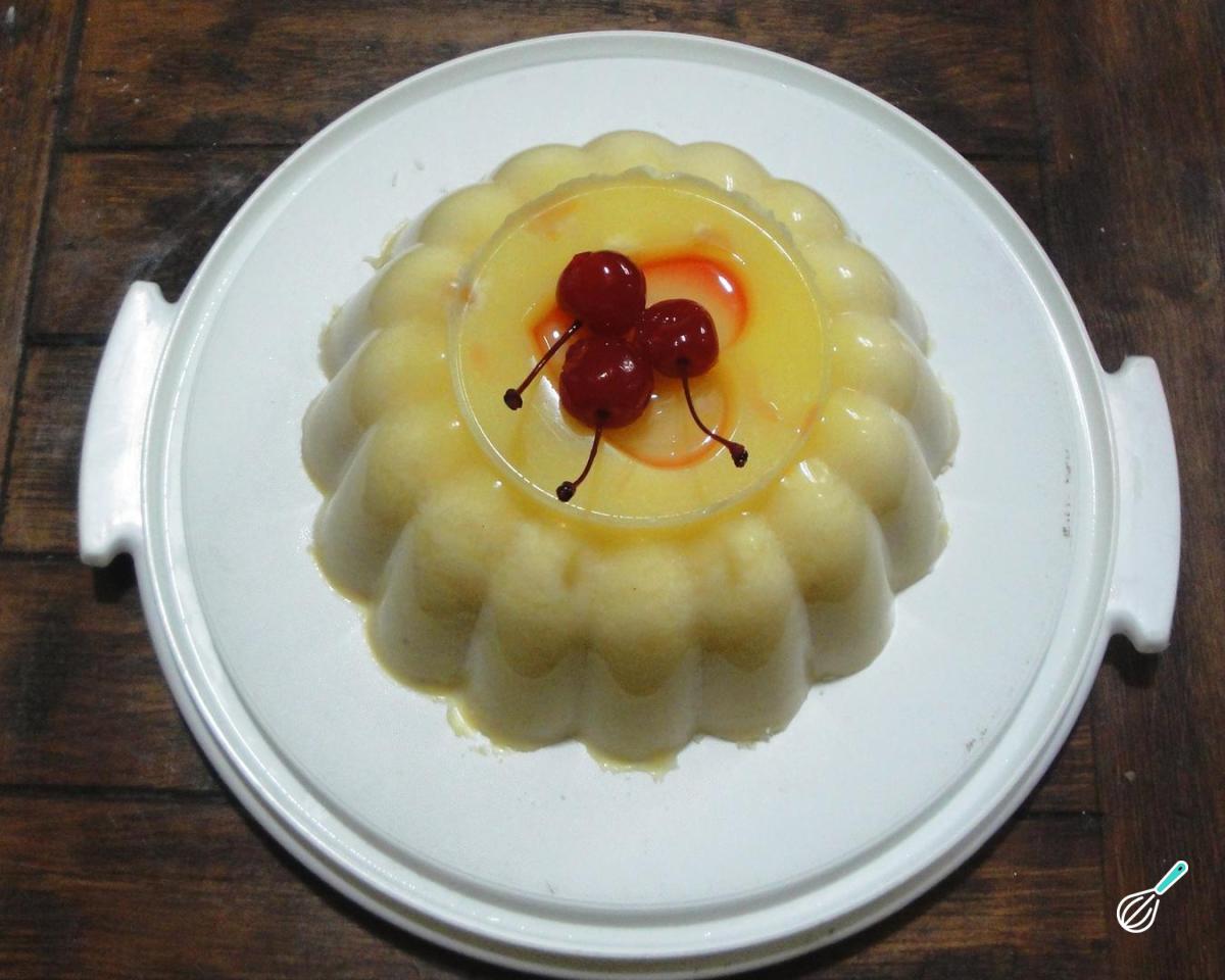 Receita de Gelatina de Rompope
