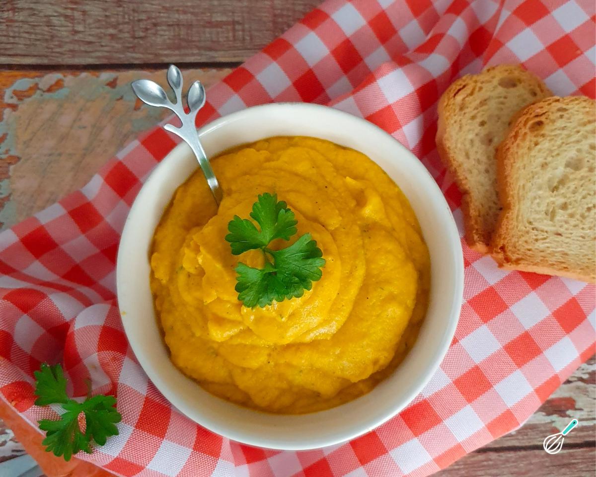 Receita de Patê de cenoura