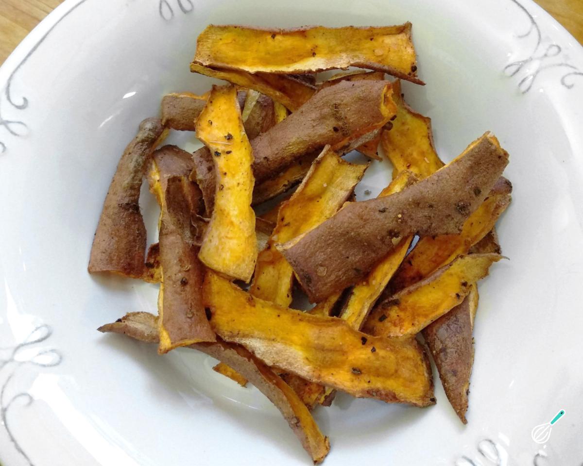 Receita de Cascas de batata na Airfryer