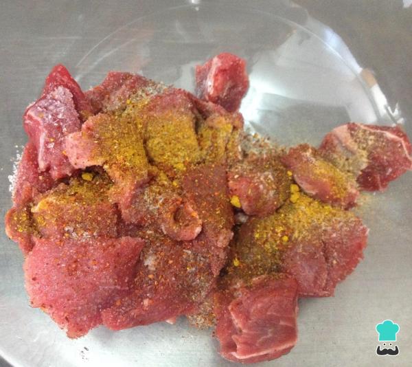 Receita de Ensopado de carneiro ao curry - Passo 2