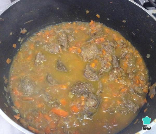 Receita de Ensopado de carneiro ao curry - Passo 7