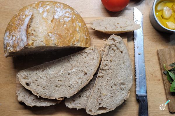Receita de Bruschetta de tomate e manjericão - Passo 2