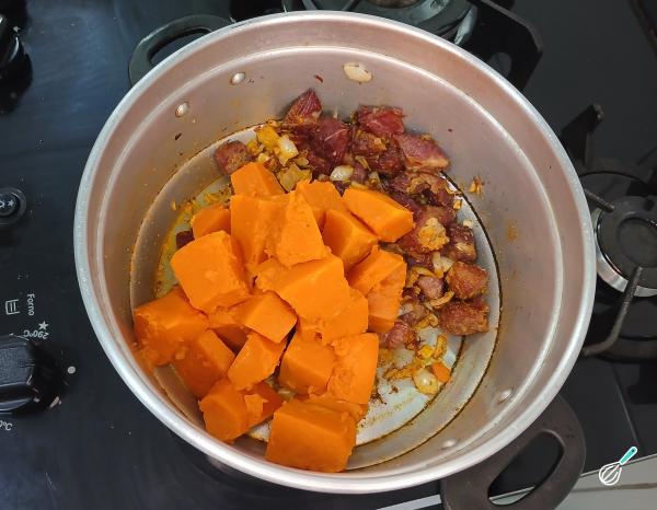 Receita de Carne de sol com abóbora - Passo 6