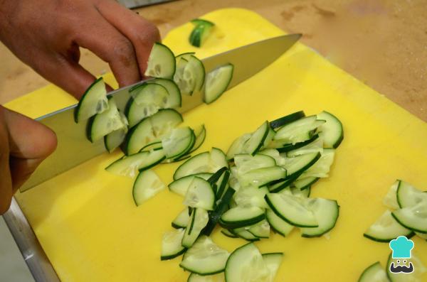 Receita de Salada de jicama - Passo 2