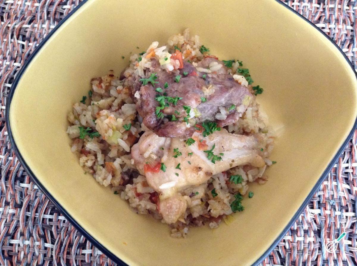 Receita de Arroz atolado