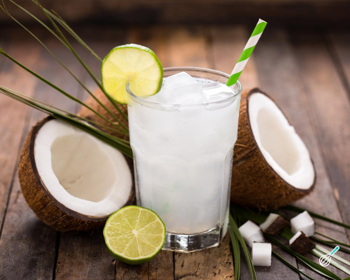 Gelo de água de coco