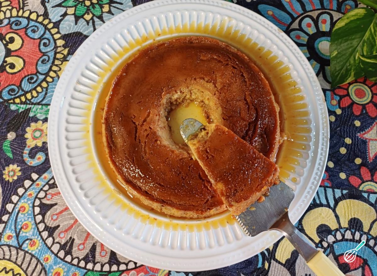 Receita de Pudim na air fryer