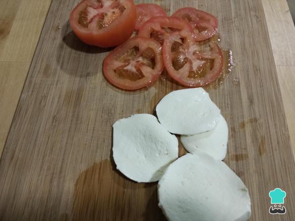 Receita de Sanduíche caprese light - Passo 3