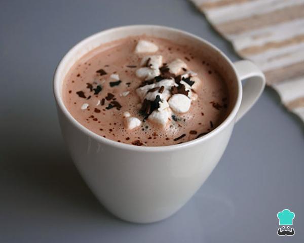 Chocolate quente cremoso