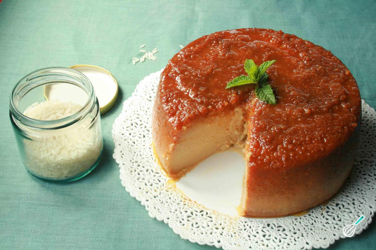 Receita de Pudim de arroz doce