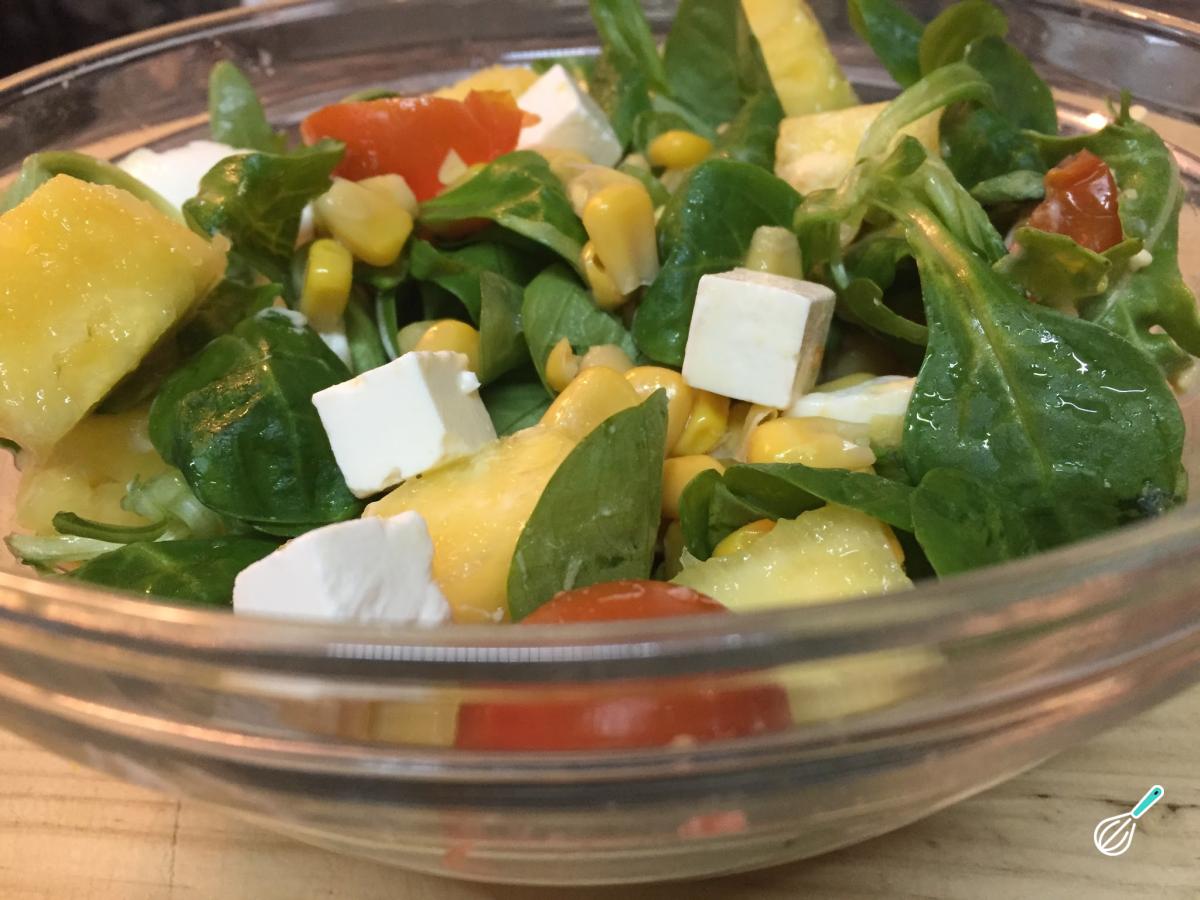 Receita de Salada de abacaxi