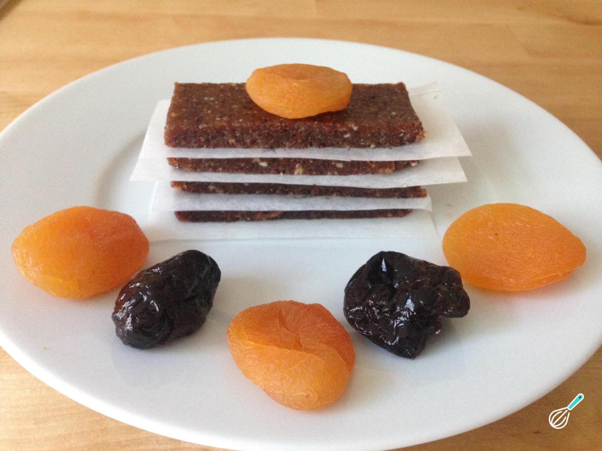 Receita de Barra de frutas energética