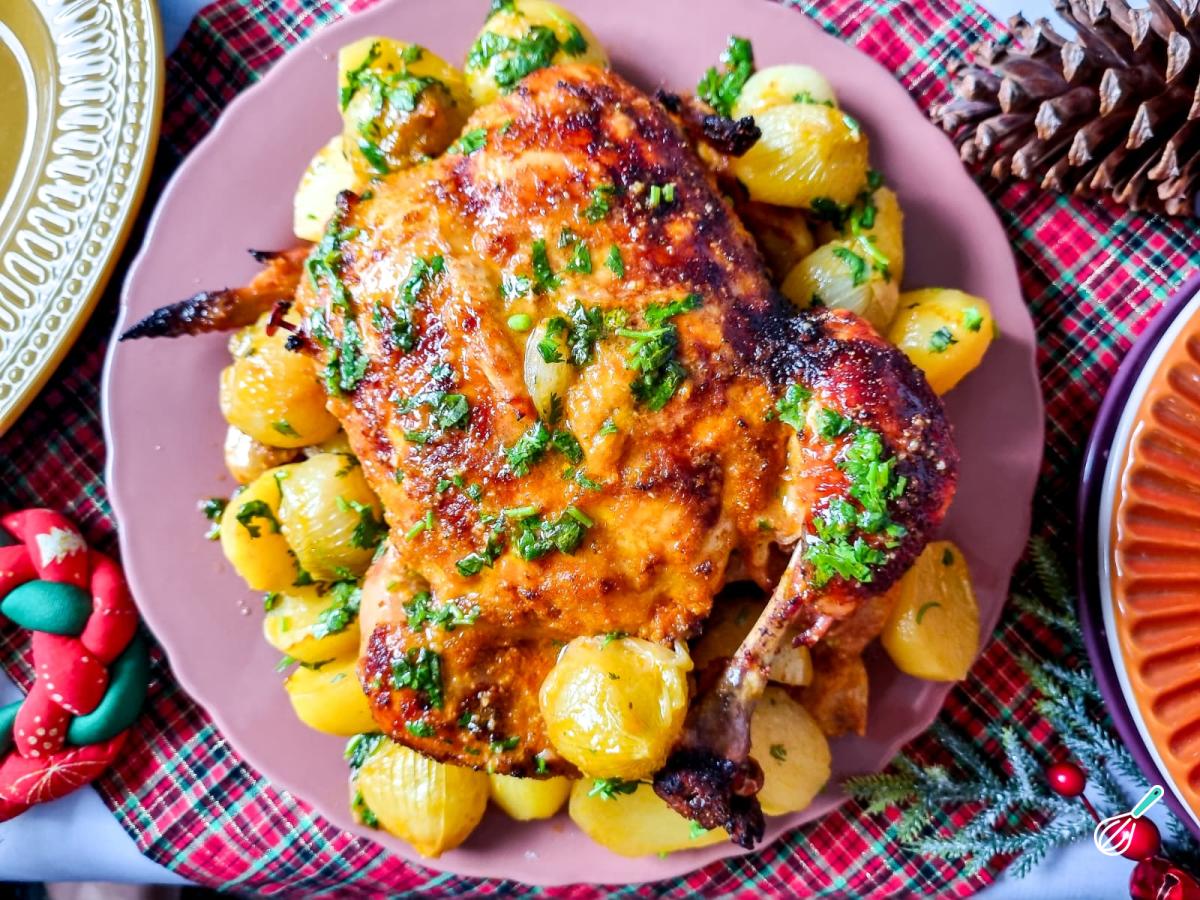 Receita de Chester natalino