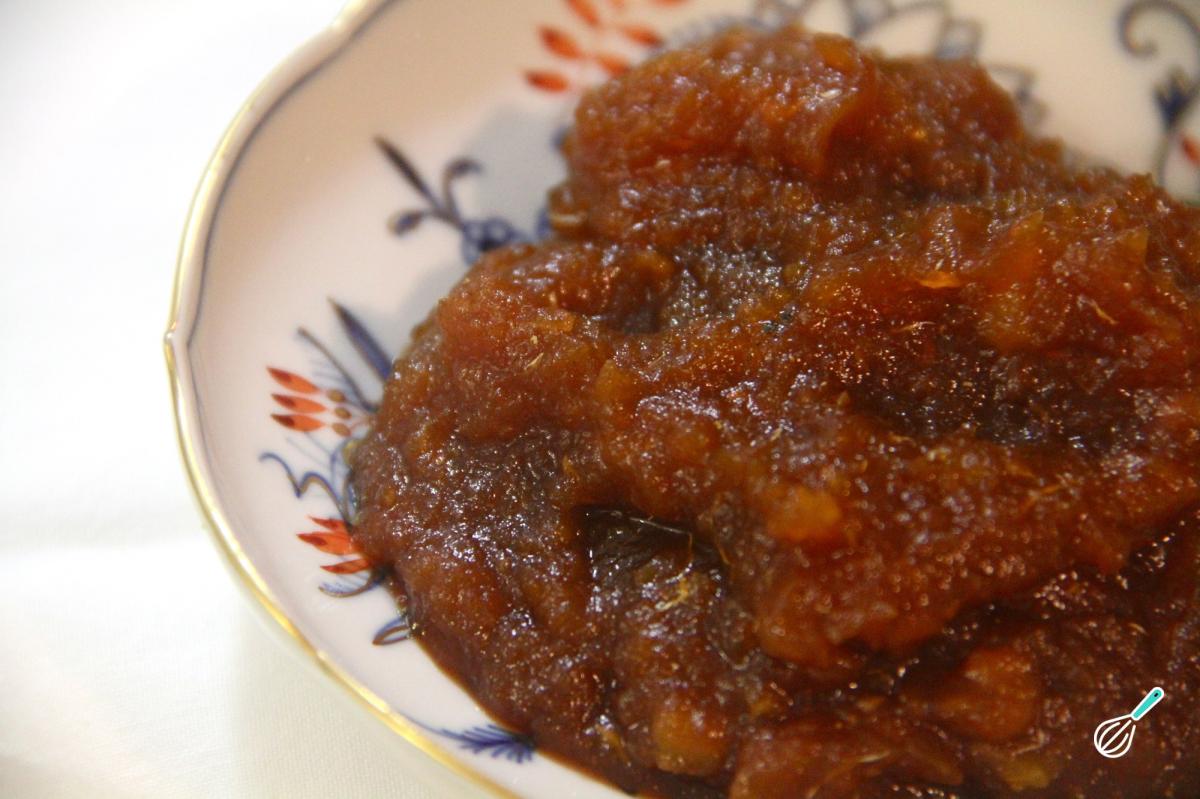 Receita de Purê de maçã salgado