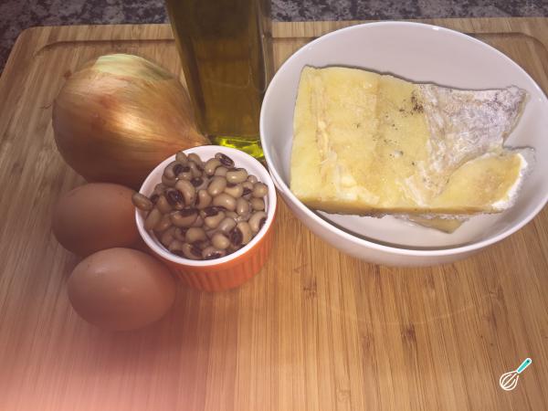 Receita de Feijão fradinho com bacalhau - Passo 1