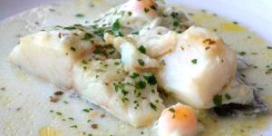 Bacalhau ao molho de salsa