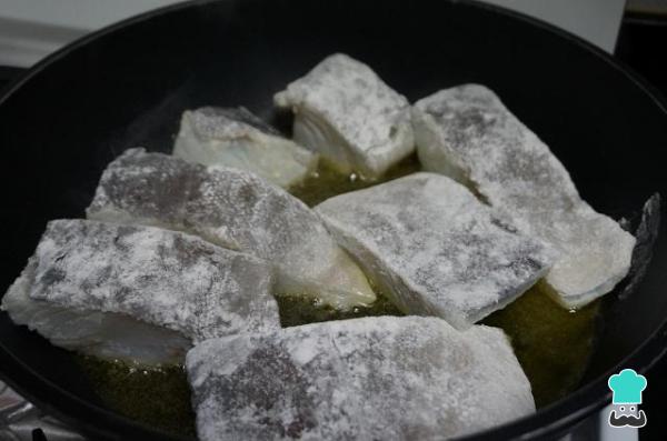 Receita de Bacalhau ao molho de salsa - Passo 6