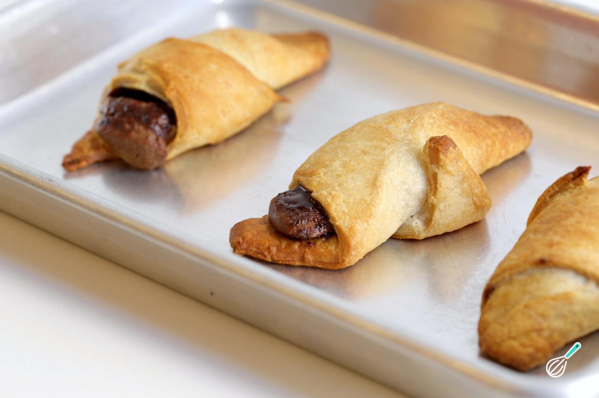 Receita de Croissant de Nutella