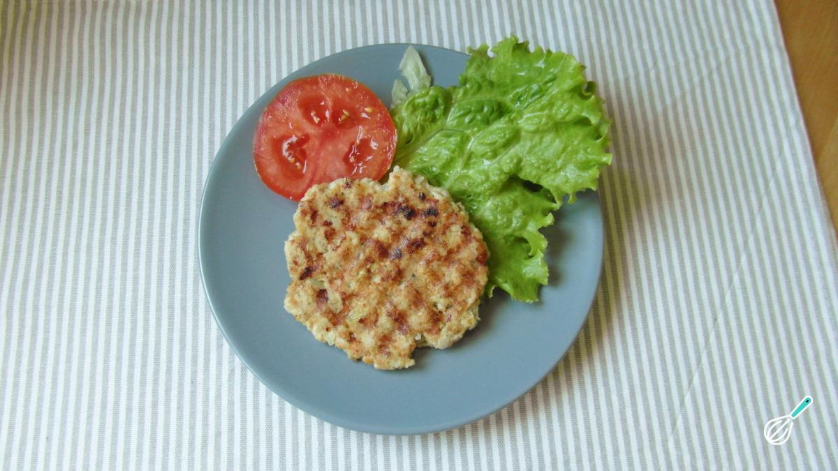 Receita de Hambúrguer de frango caseiro