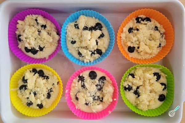 Receita de Muffin de blueberry - Passo 13