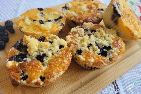 Receita de Muffin de blueberry - Passo 14