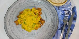 Receita de Frango ao molho de milho