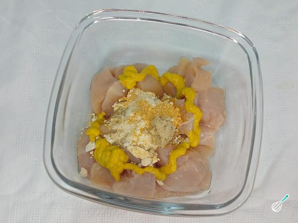 Receita de Frango ao molho de milho - Passo 2