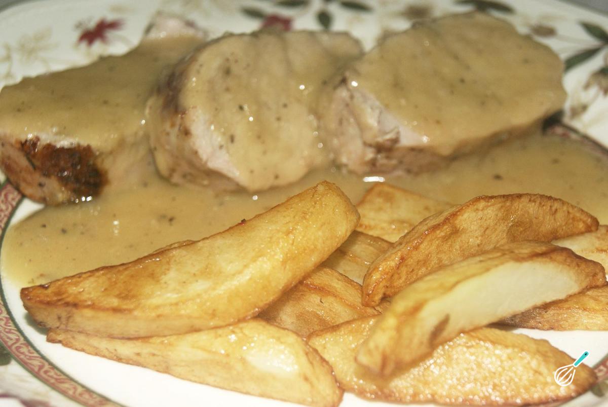 Receita de Lombinho de porco assado com molho