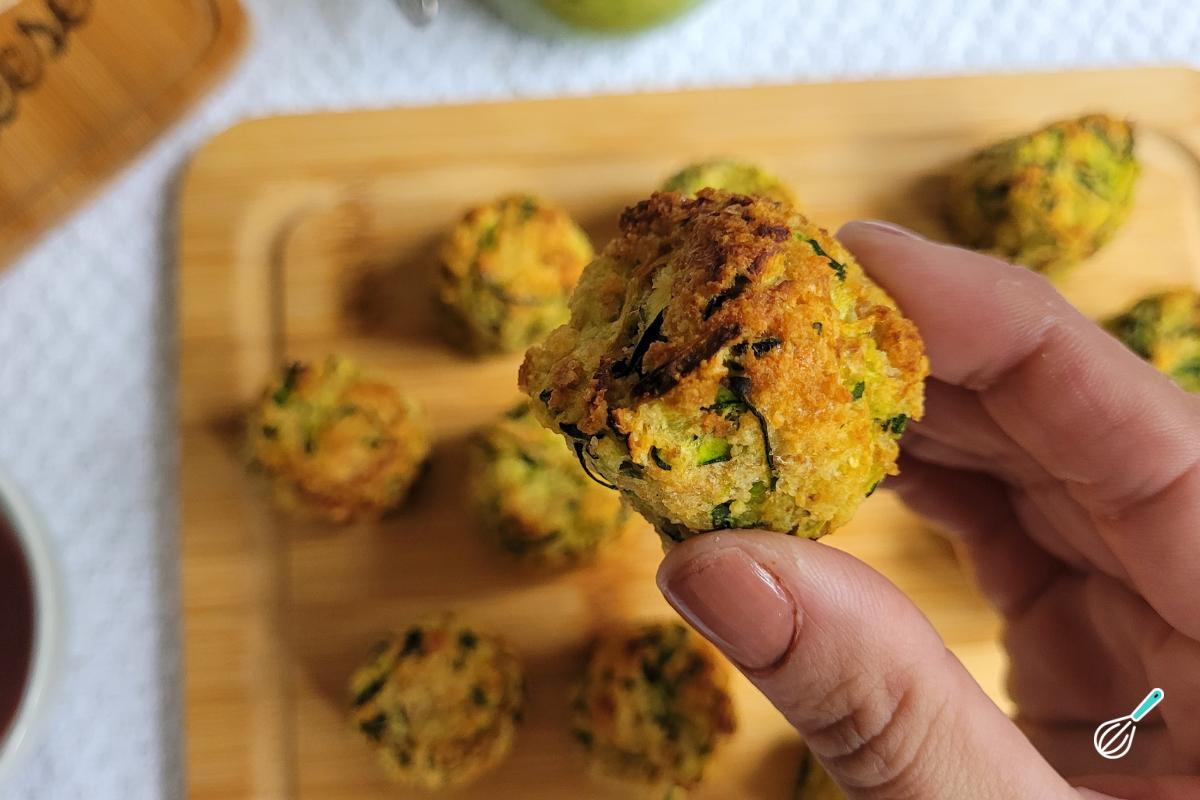 Receita de Bolinho de abobrinha assado no forno