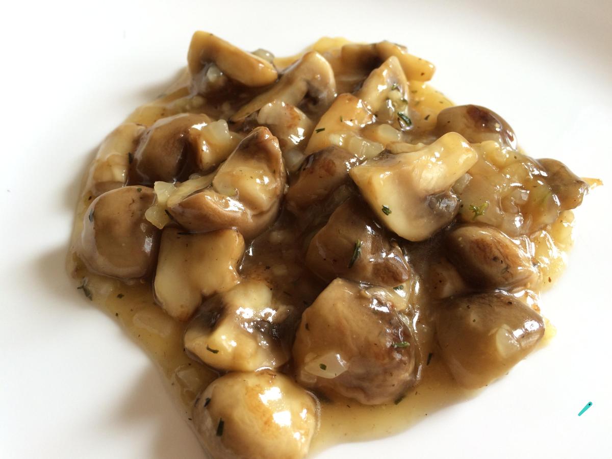 Receita de Cogumelos com cerveja