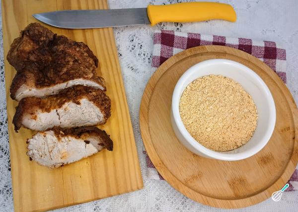 Receita de Pernil assado na air fryer