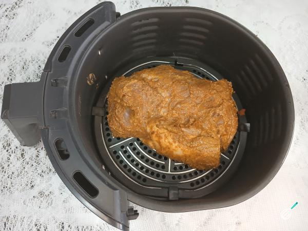 Receita de Pernil assado na air fryer - Passo 4
