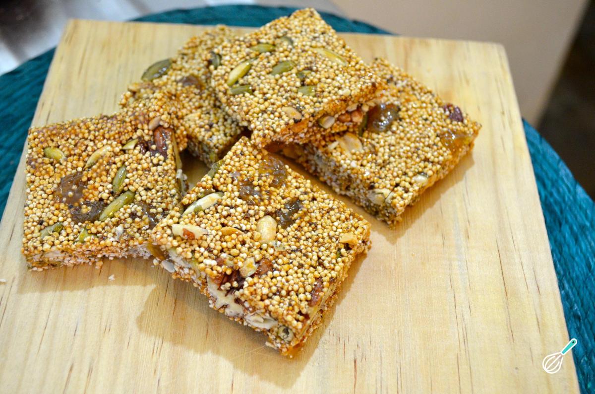 Receita de Alegrias de amaranto