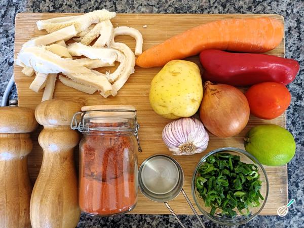Receita de Sopa de mondongo - Passo 1