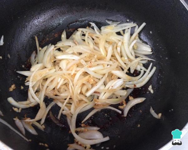 Receita de Strogonoff de carne - Passo 3