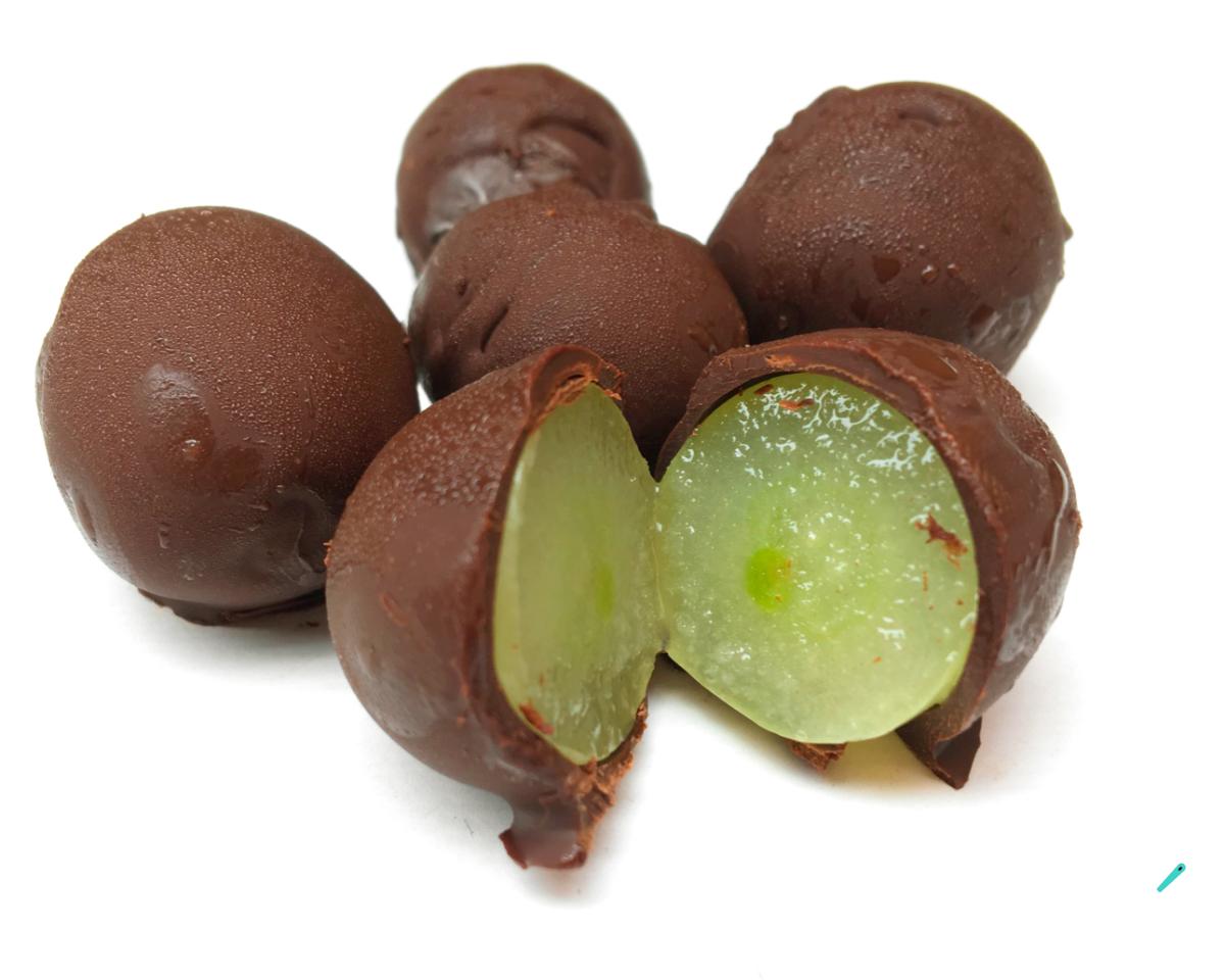 Receita de Uva com chocolate simples