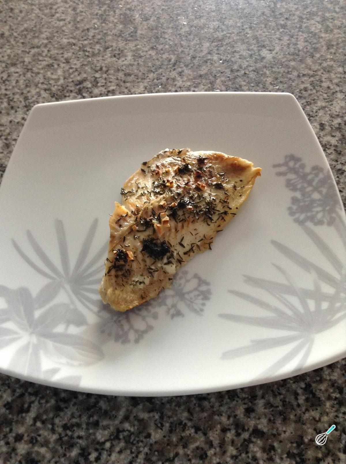 Receita de Filé de corvina com tomilho