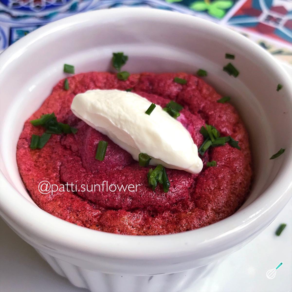 Receita de Suflê de beterraba