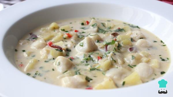Receita de Caldo de frango com batata