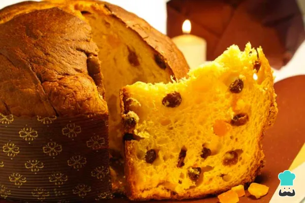 Receita de Panetone de frutas