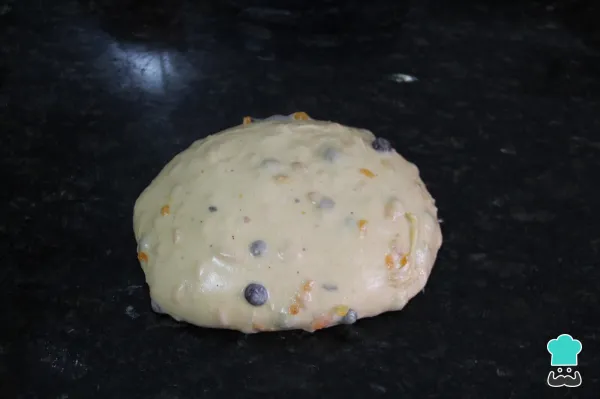 Receita de Panetone de frutas - Passo 3