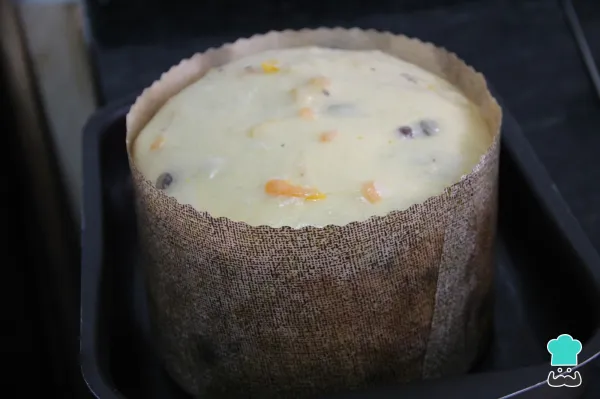 Receita de Panetone de frutas - Passo 4