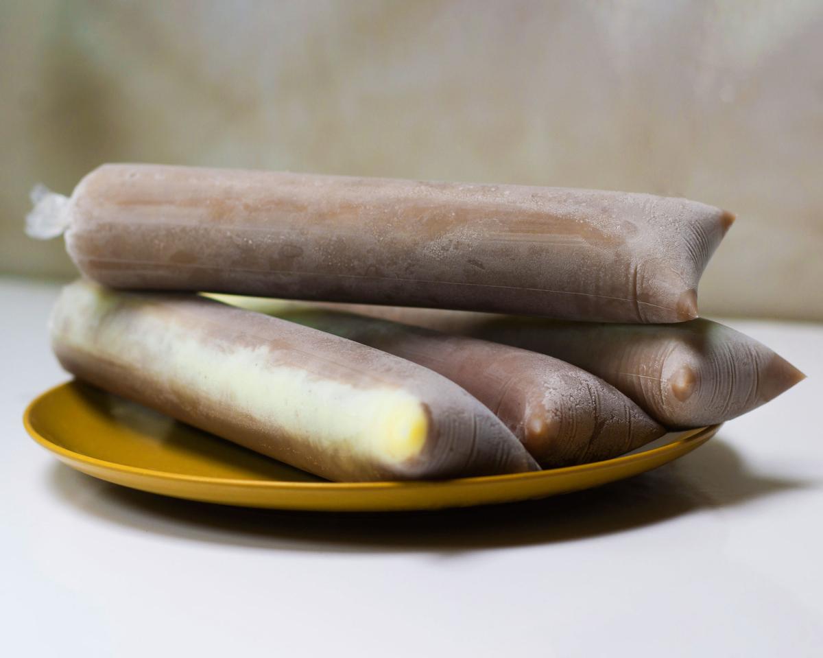 Receita de Geladinho gourmet de maracujá com chocolate