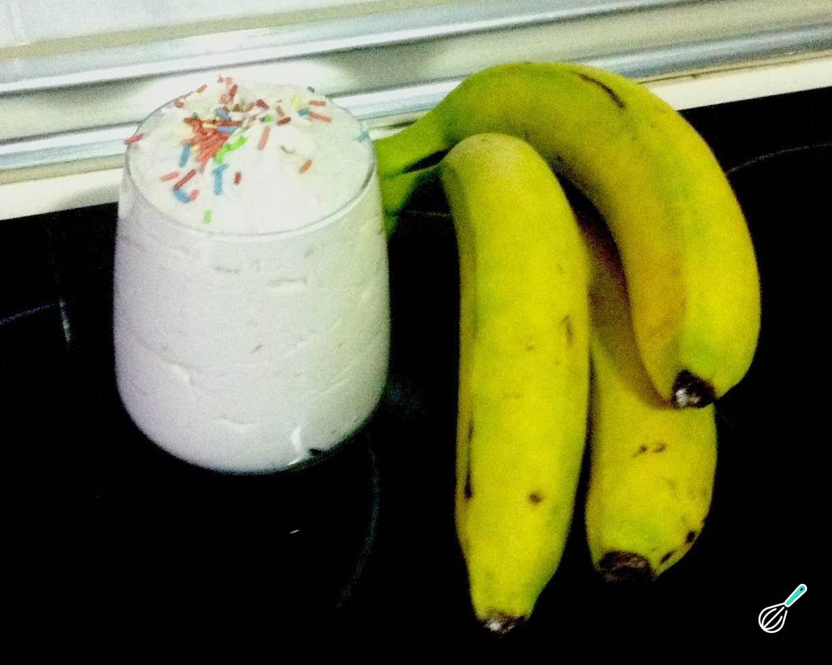 Receita de Mousse de banana simples