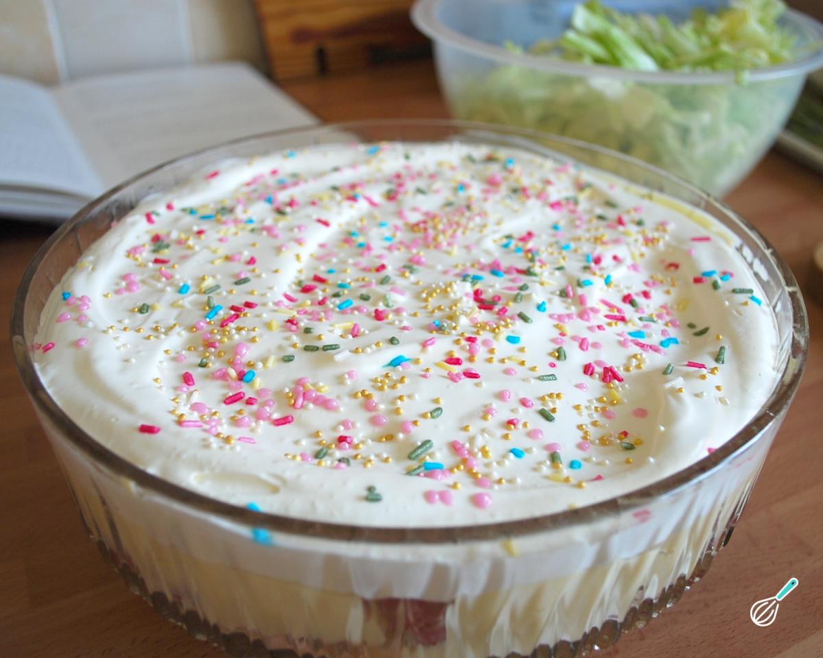 Receita de Pavê de leite em pó