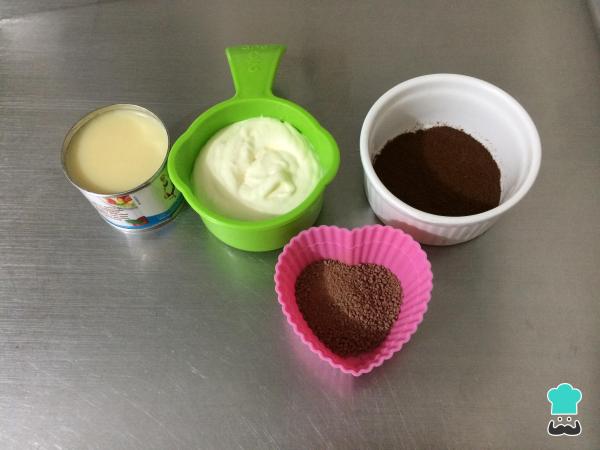 Receita de Sorvete de chocolate com café - Passo 1