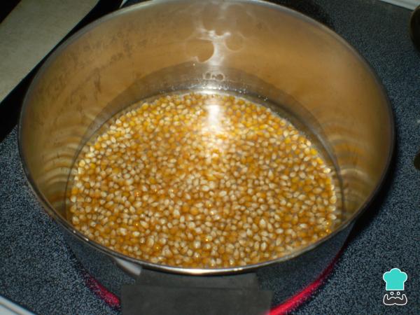 Receita de Pipoca de leite ninho - Passo 1