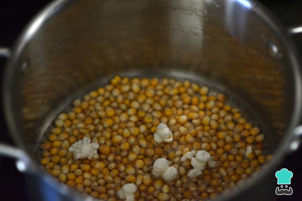Receita de Pipoca de leite ninho - Passo 2